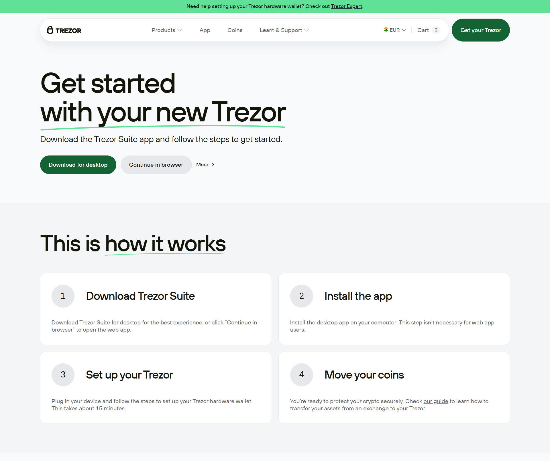 🔐 Trezor.io/start – The Trusted Way to Set Up Your Crypto Wallet